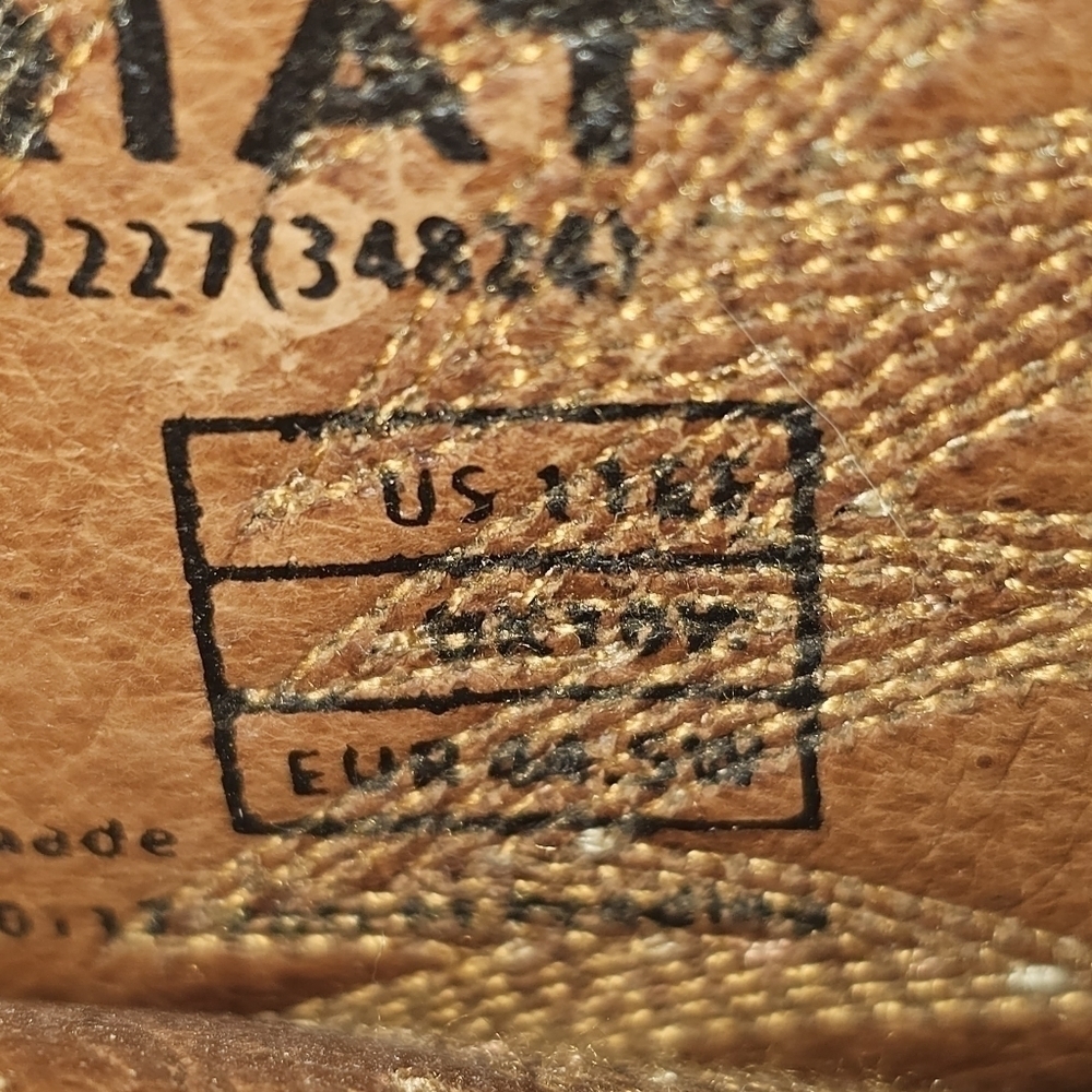 Ariat leather brown western square toe boots - Picture 13 of 15
